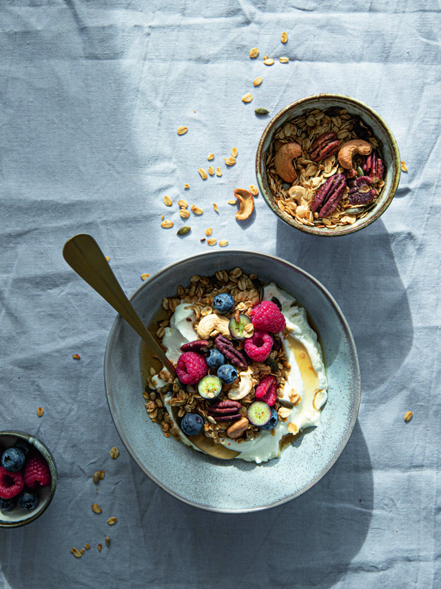 Jednoduchá domácí granola Jednoduchá domácí granola