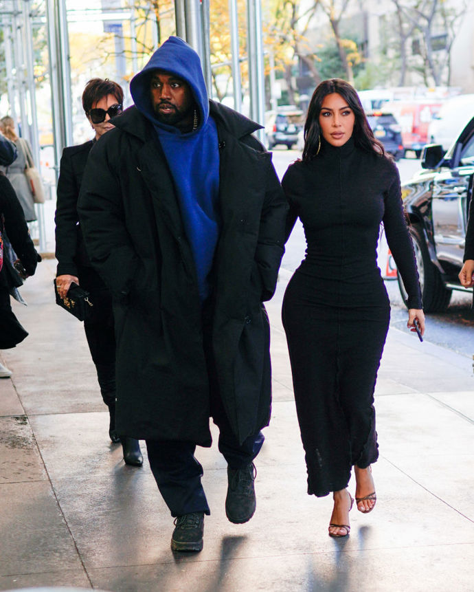 30 cool outfitů Kim Kardashian a Kanye Westa: