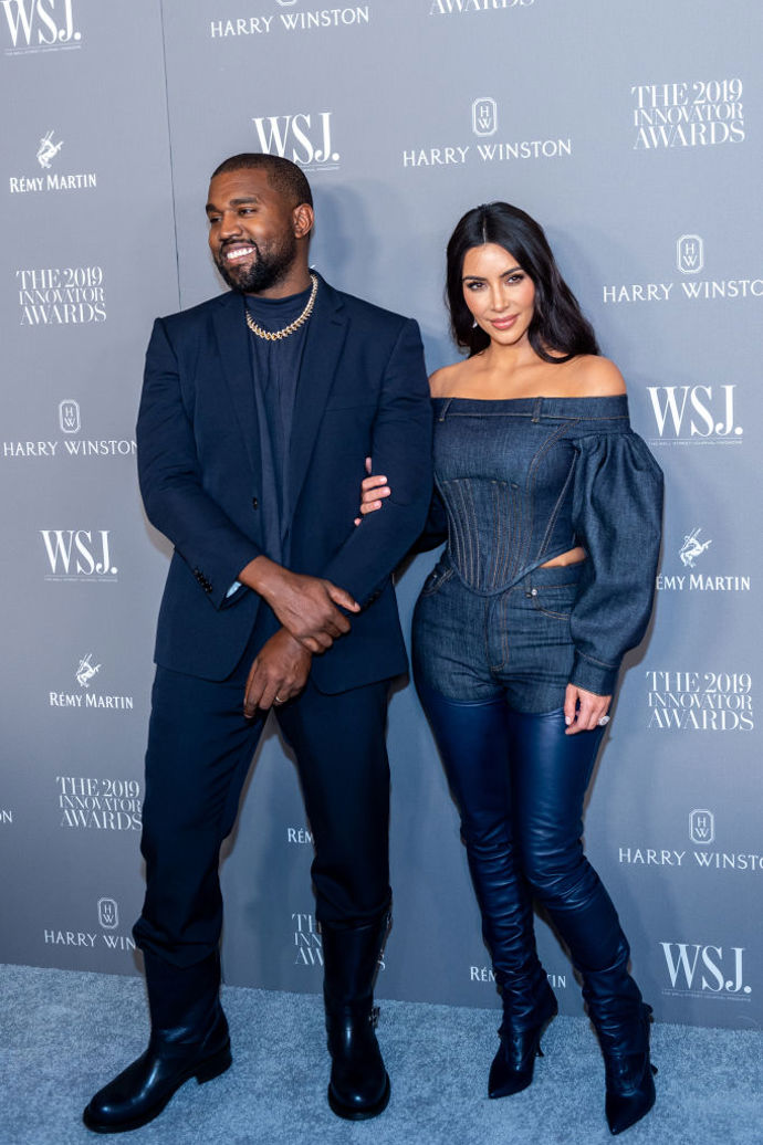 30 cool outfitů Kim Kardashian a Kanye Westa: