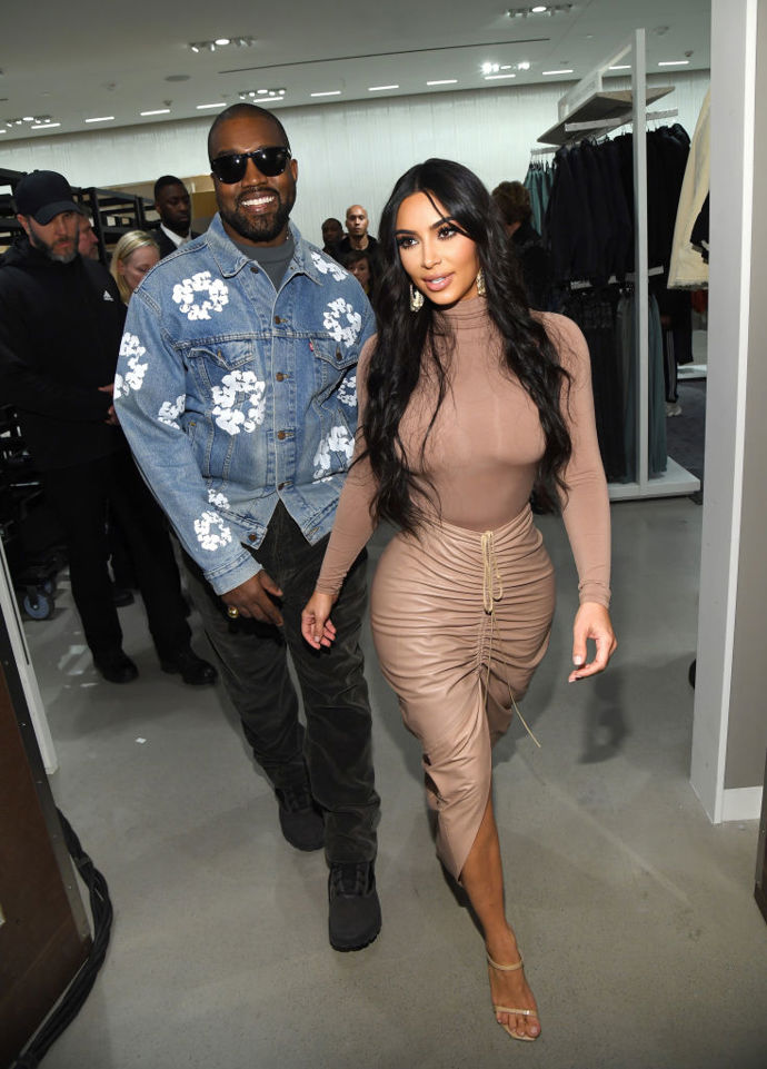 30 cool outfitů Kim Kardashian a Kanye Westa: