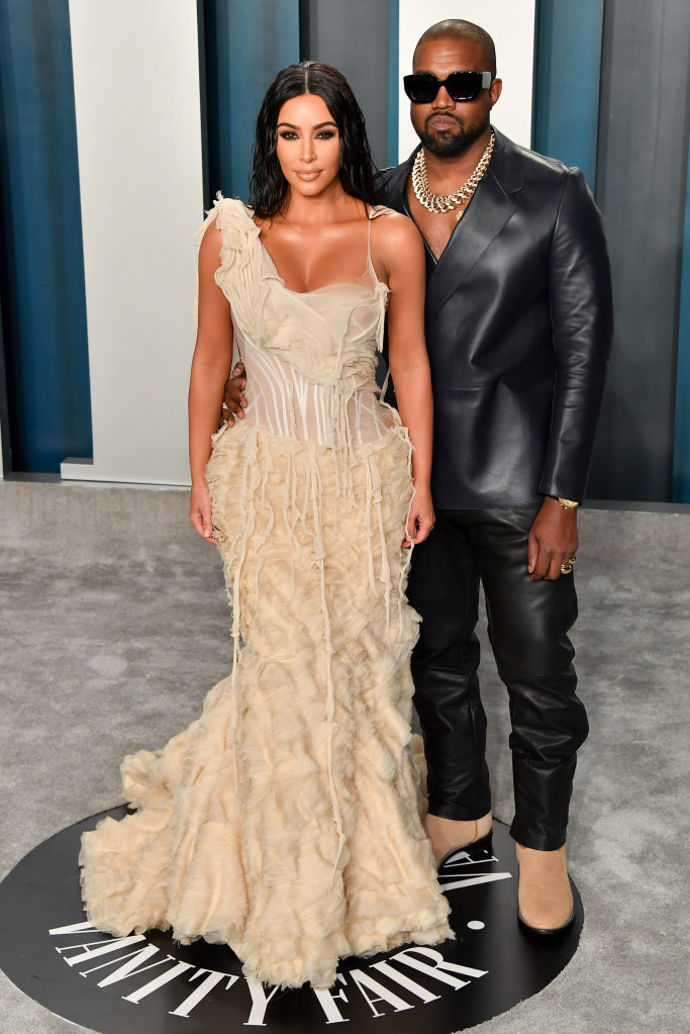 30 cool outfitů Kim Kardashian a Kanye Westa: