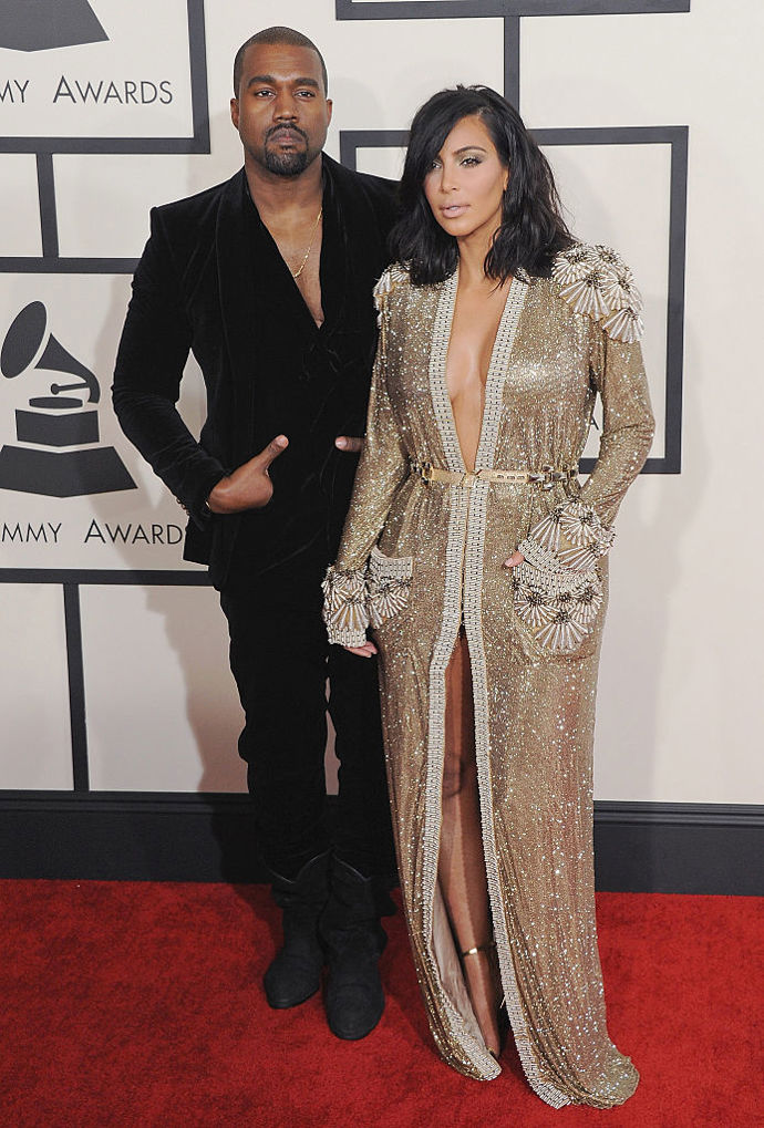 30 cool outfitů Kim Kardashian a Kanye Westa: