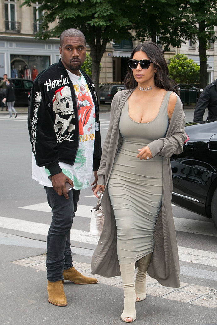 30 cool outfitů Kim Kardashian a Kanye Westa: