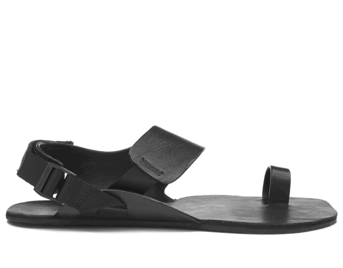 VIVOBAREFOOT KOLHAPURI L BLACK/HIDE, 2399 Kč
