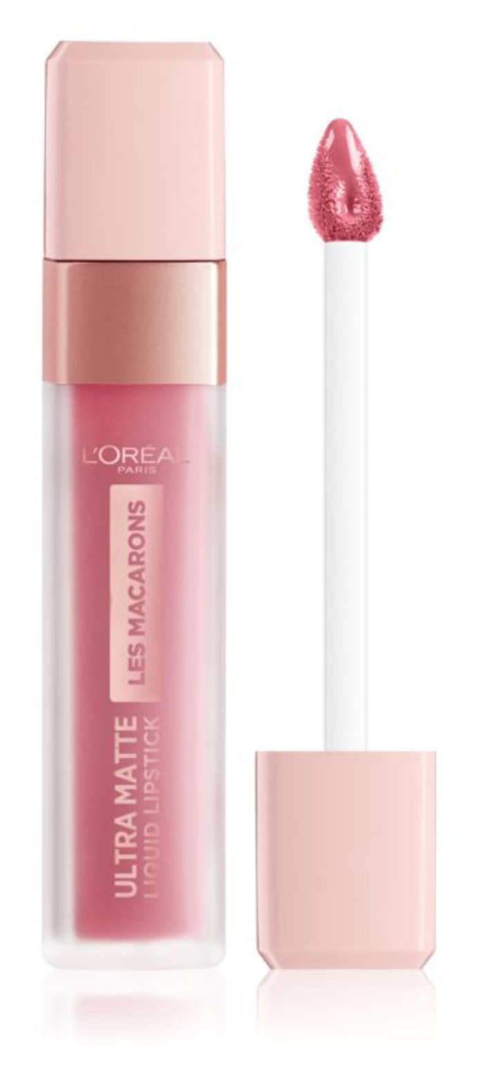 dlouhotrvající matná tekutá rtěnka, L’Oréal Paris Infallible Les Macarons, odstín Dose of Rose, 207 Kč
