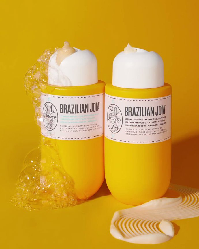 Šampón a kondicionér, Brazilian Joia  Shampoo & Conditioner, SOL DE JANEIRO, prodává Sephora.cz, 640 & 640 Kč
