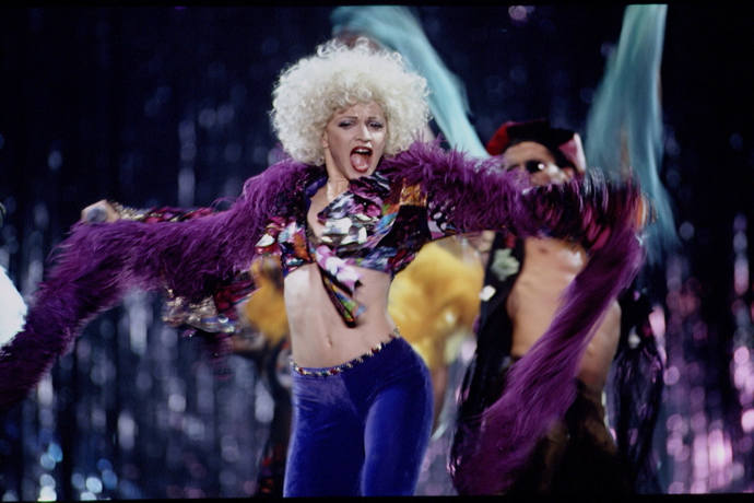 The Girlie Show Tour 1993.

Foto: Getty Images
