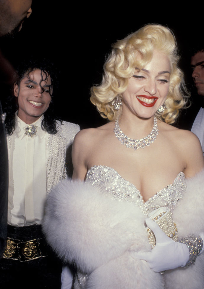 Madonna a Michael Jackson na 63. udílení Cen Akademie.

Foto: Getty Images

