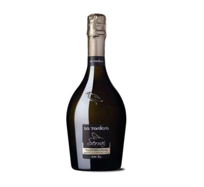 Prosecco Serrai extra dry docg Superiore - La tordera, 315 Kč.
