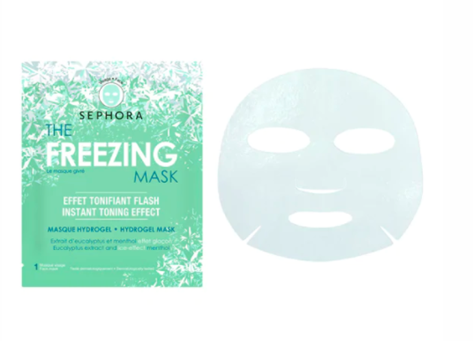 Sephora: the freezing mask chladivá tonizující maska, 140 Kč.
