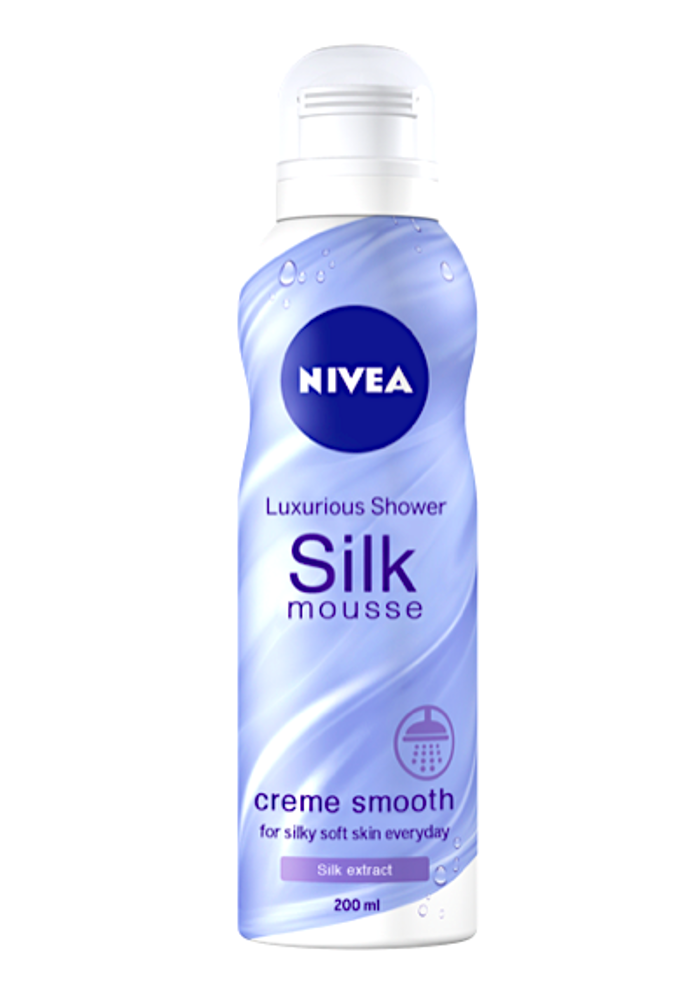 NIVEA, sprchová pěna, 69 Kč.
