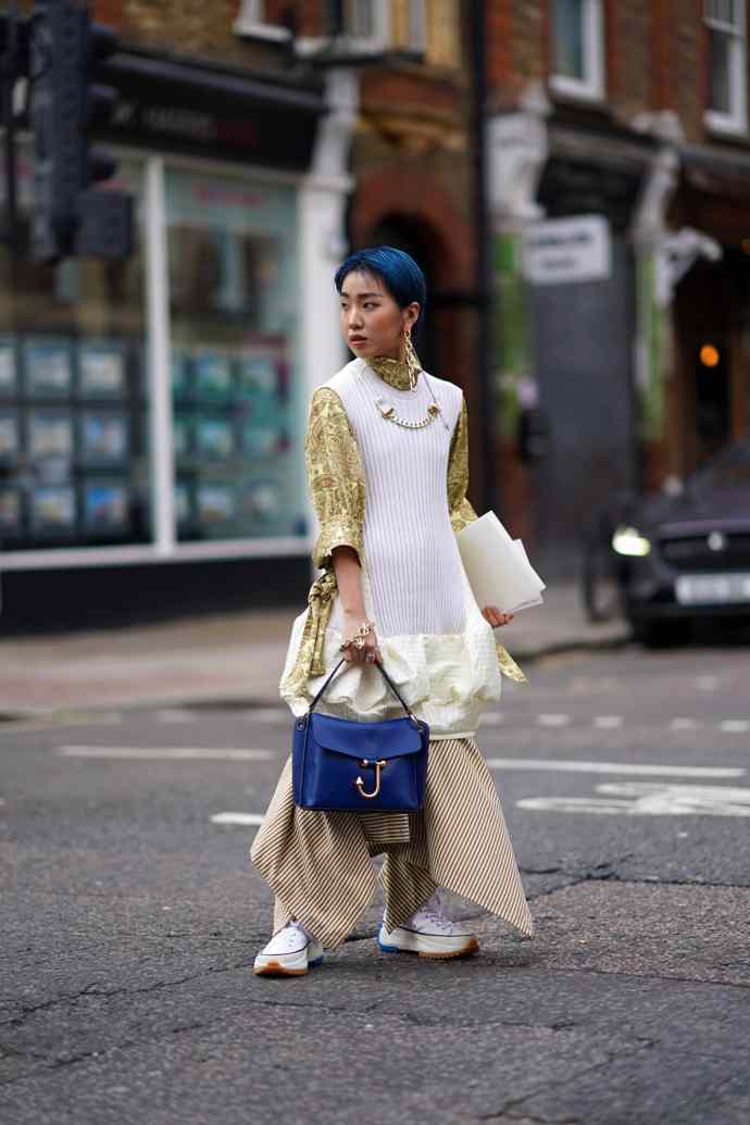 Street Style z London Fashion Week, únor 2020
