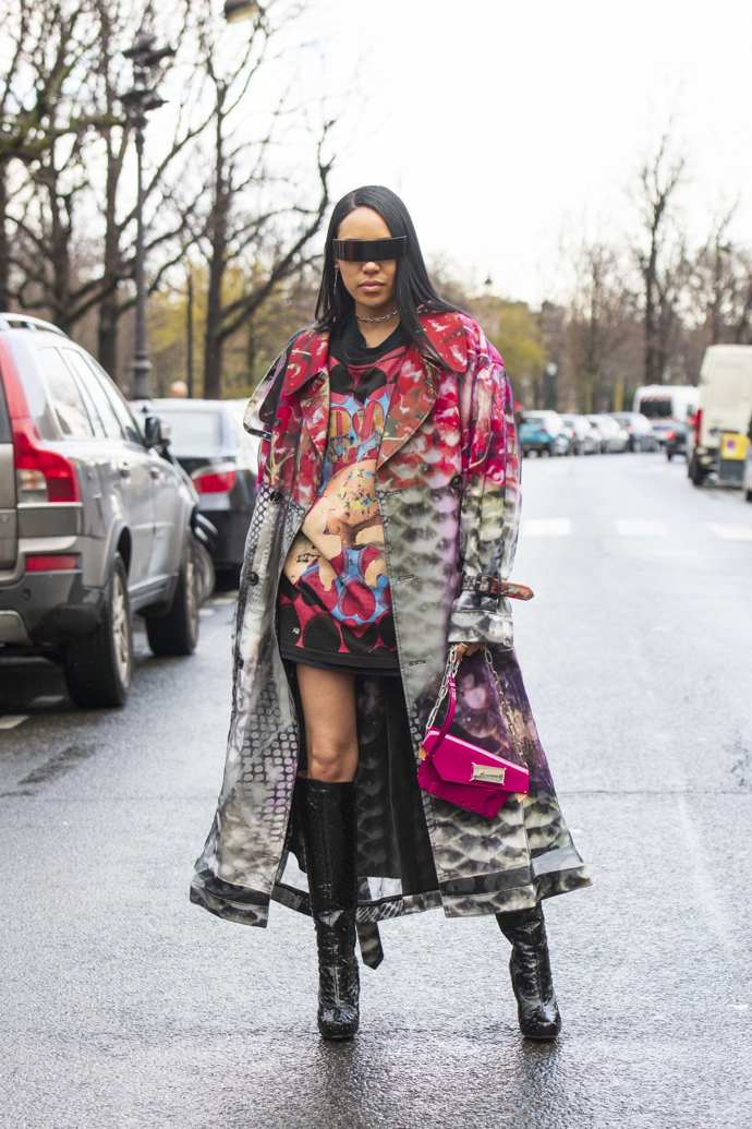 Street Style - Paris Fashion Week - Womenswear Podzim / Zima 2020/2021
