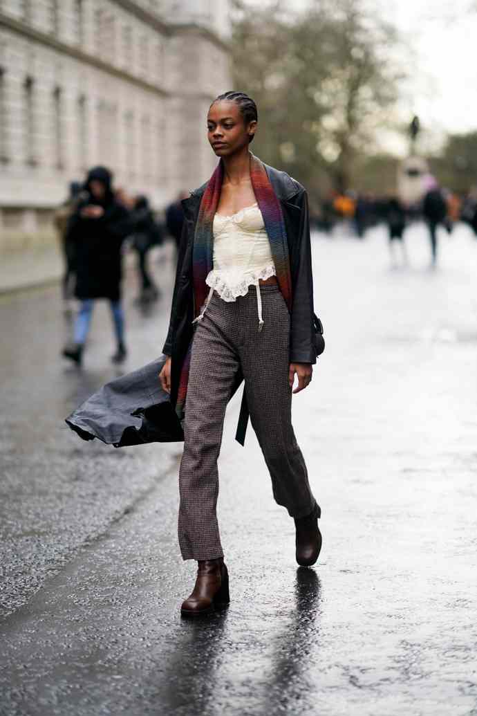 Street Style z London Fashion Week, únor 2020
