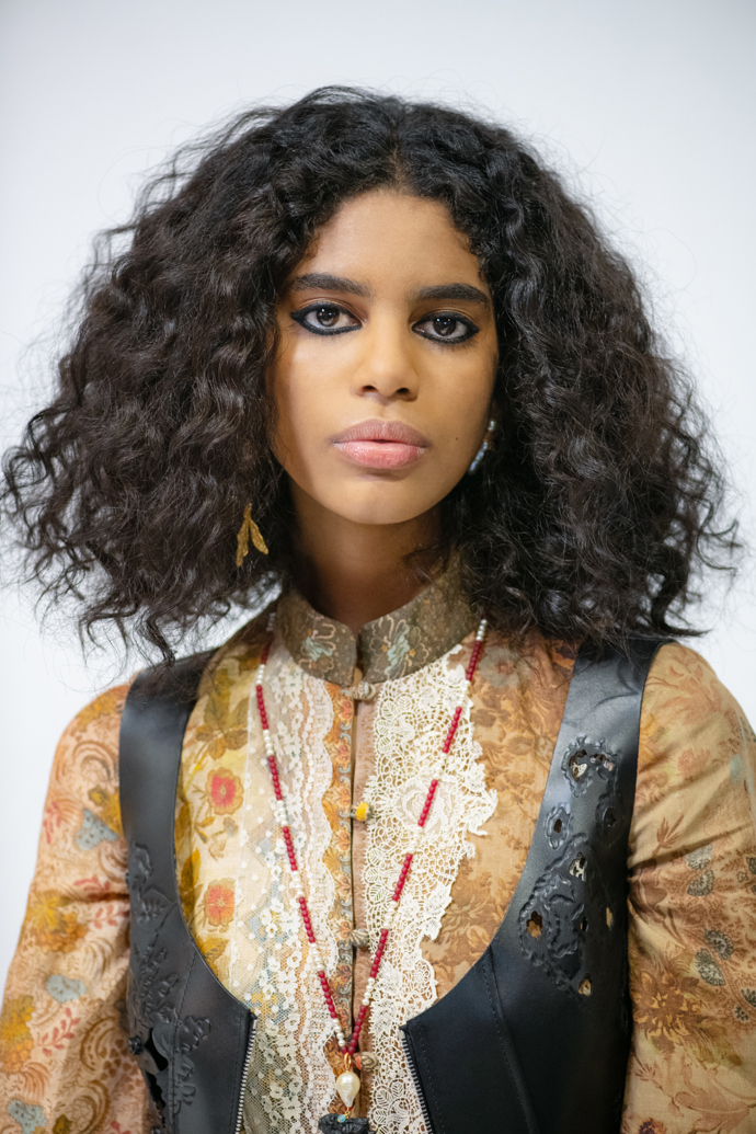 Backstage z líčení na přehlídku Dior SS 2021 | Foto: Inès Manai