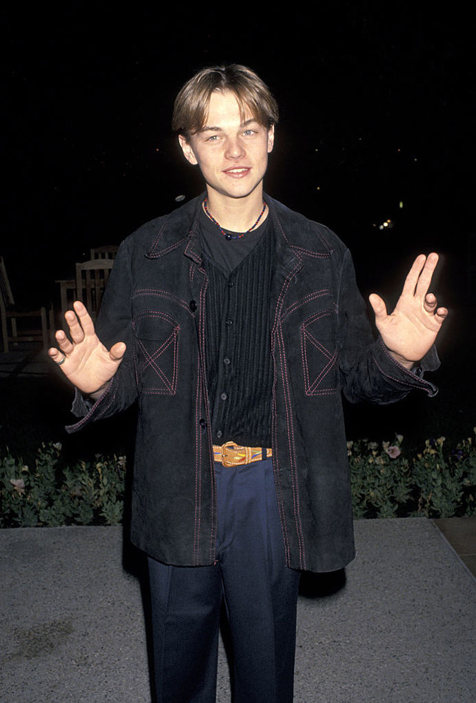 1995, na natáčení What's Eating Gilbert Grape.
