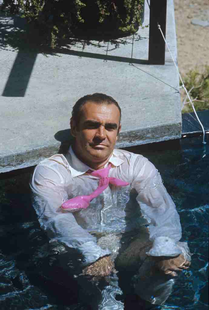 Sean Connery při natáčení bondovky Diamanty jsou věčné / Diamonds Are Forever | květen 1971
