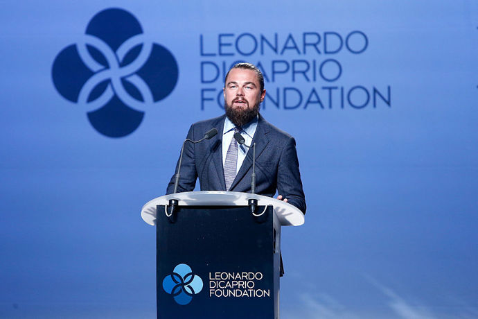 2015, projev v Saint-Tropez v rámci své nadace.
