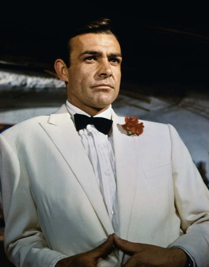 Sean Connery jako agent 007 v bondovce Goldfinger. | 1964
