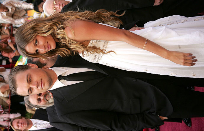 2005, s tehdejší přítelkyní Gisele Bündchen na udělování Oscarů.
