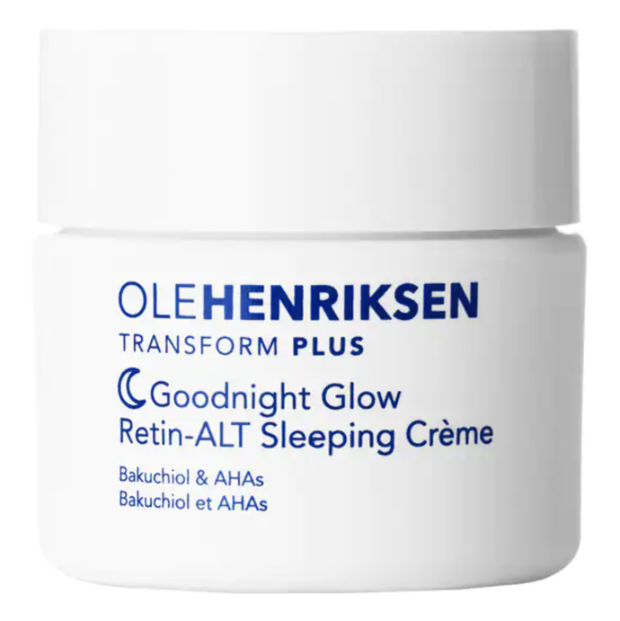Noční krém, Transform Plus Goodnight Glow Sleeping Creme, Olehenriksen, 1340 Kč
