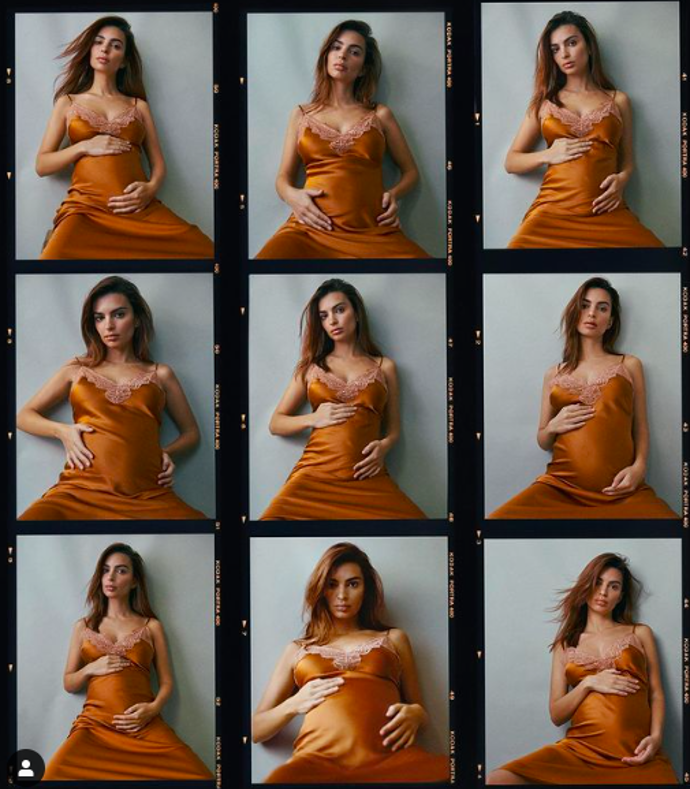 Říjen, focení pro časopis Vogue, šaty od Jonathana Simkhai
