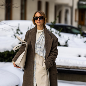  

Street style z fashion weeku ve Stockholmu.
