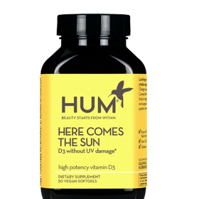 Here Comes the Sun High Potency Vitamin D3, Hum Nutrition, 12 USD (prodává Goop)
Here Comes the Sun High Potency Vitamin D3, Hum Nutrition, 12 USD (prodává Goop)