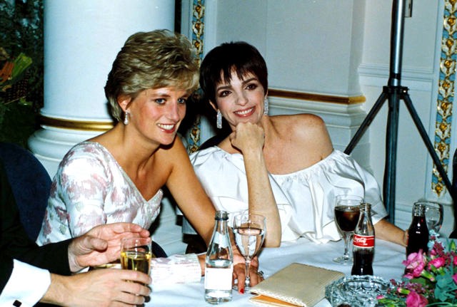 Princess Diana & Liza Minelli Princess Diana & Liza Minelli