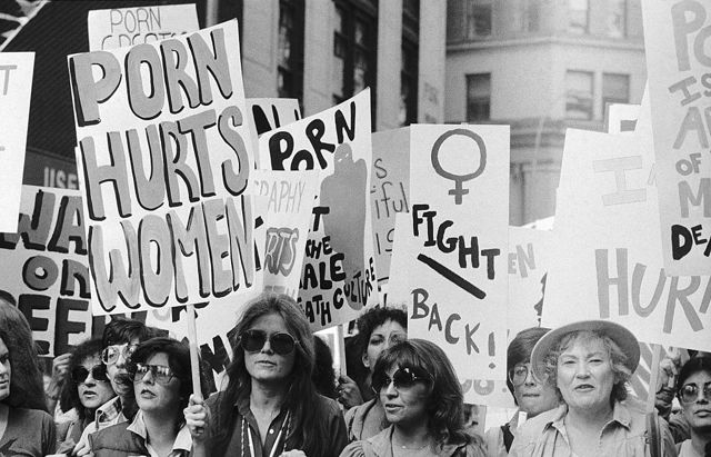 Feministické protesty v New Yorku Feministické protesty v New Yorku
