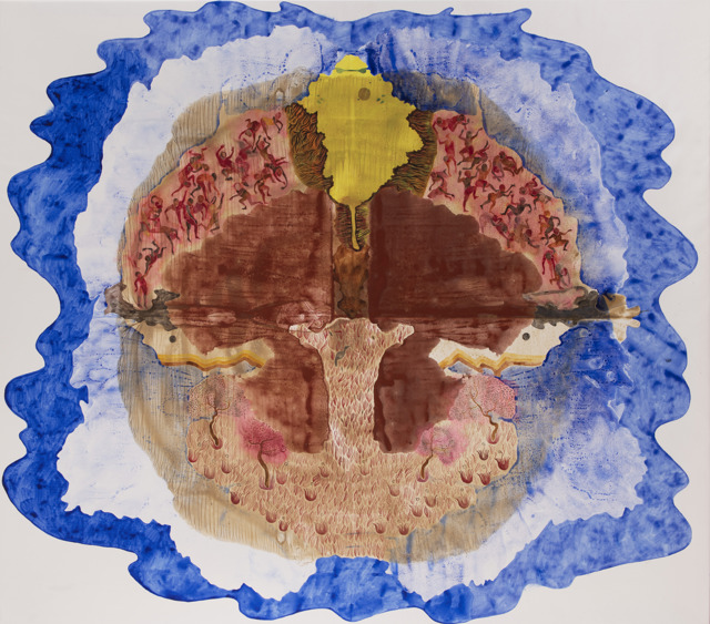 Golden tree, 2021, Radka Bodzewicz