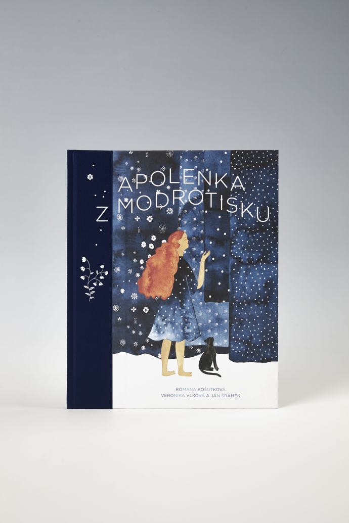  

Veronika Vlková, Jan Šrámek / ilustrace pro knihu Apolenka z modrotisku (Romana Košutková, Galerie výtvarného umění v Hodoníně)
