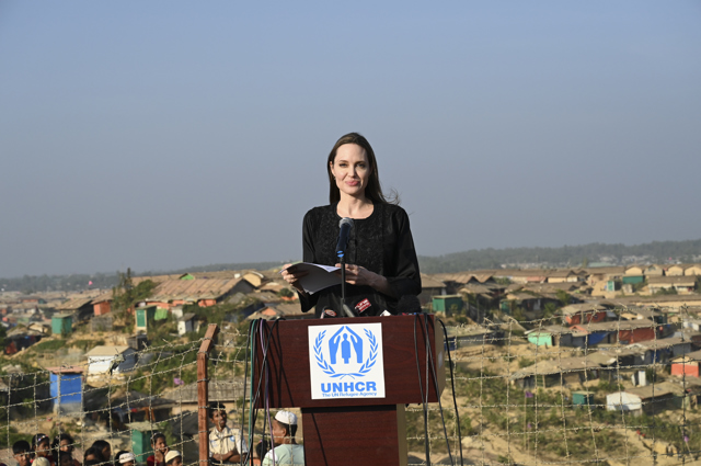 Angelina Jolie, zvláštní vyslankyně OSN Angelina Jolie, zvláštní vyslankyně OSN
