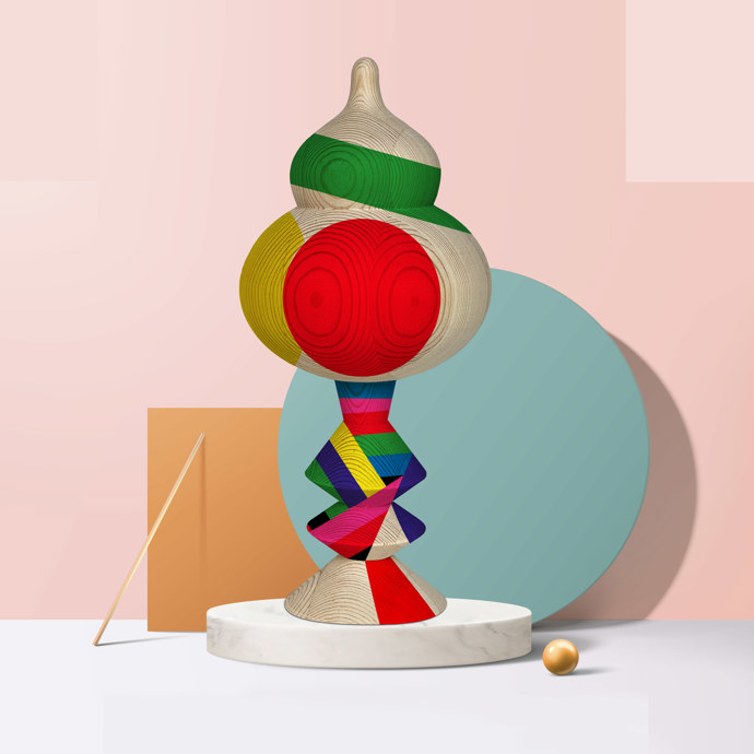 Figurka Pan Mini od tititi navržená pro Festival mini
