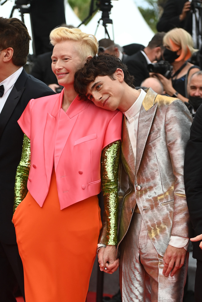  

Timothée Chalamet a Tilda Swinton
