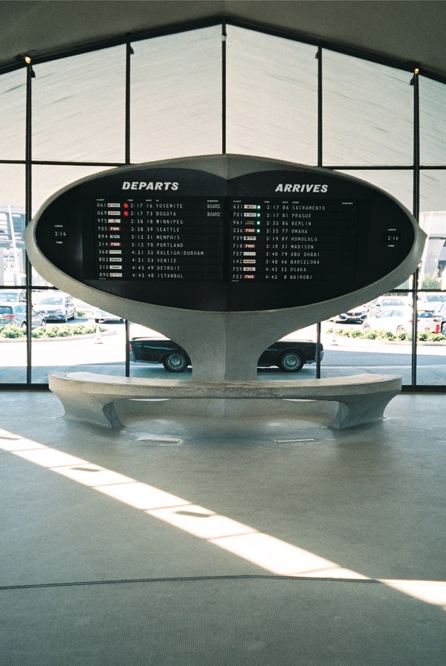 Terminál TWA na newyorském letišti JFK Terminál TWA na newyorském letišti JFK