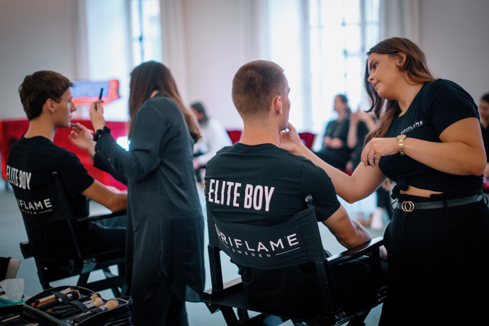 

Oriflame make-up v zákulisí Schwarzkopf ELite Model Look 2021
