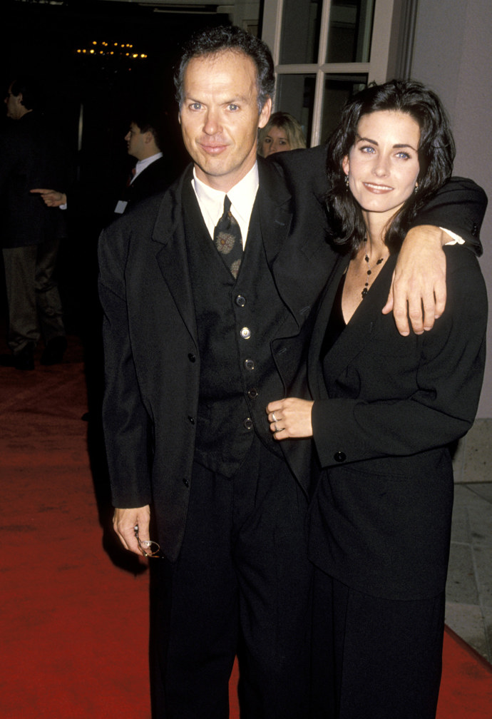  

Michael Keaton a Courteney Cox
