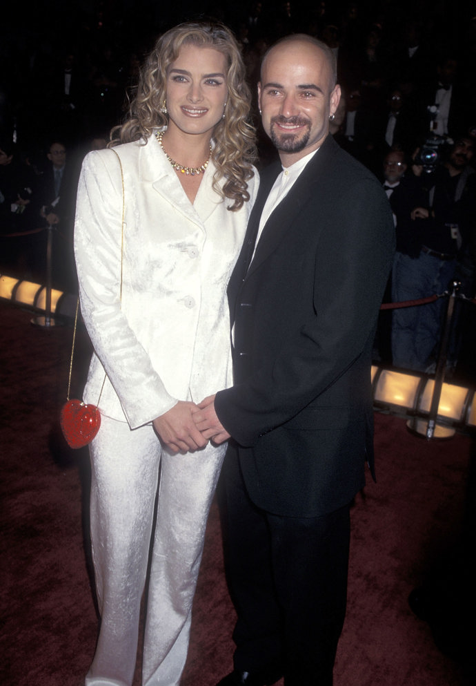  

Brooke Shields a Andre Agassi

