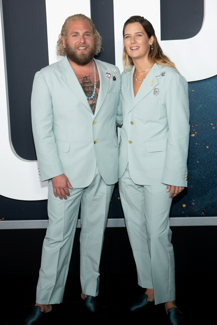 Jonah Hill a jeho přítelkyně Sarah Brady, 2021
