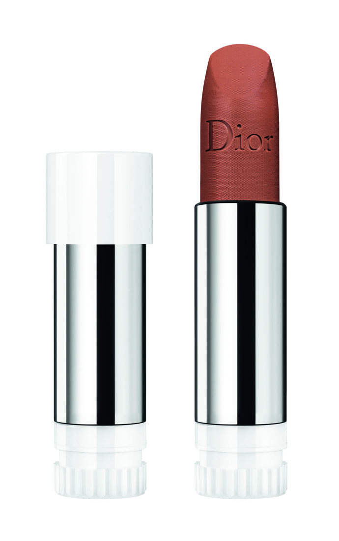  

Znovuplnitelný balzám na rty s intenzitou rtěnky, Rouge Dior Velvet, Dior, 1170 Kč
