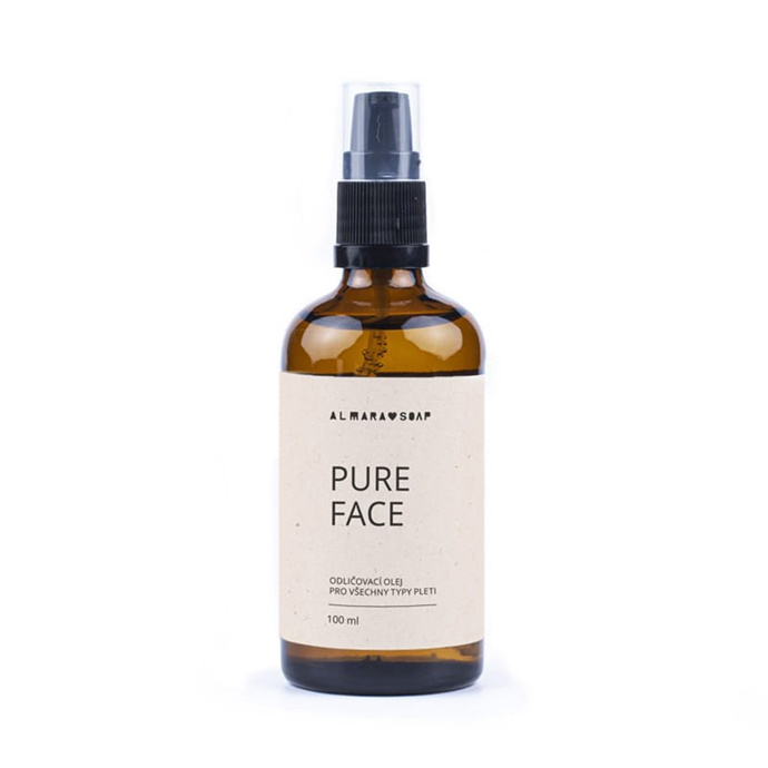 ALMARA SOAP Odličovací olej Pure Face, 569 Kč, k dispozici na www.vemzu.cz
