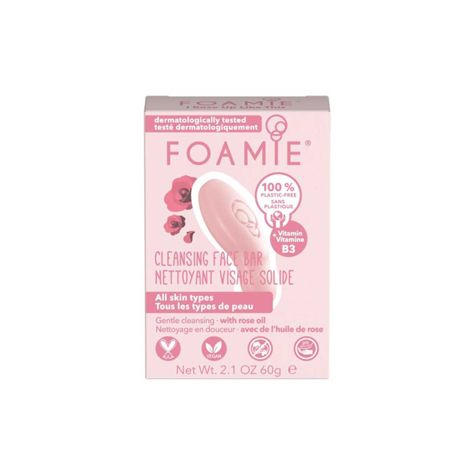 FOAMIE Čistící pleťové mýdlo I Rose Up Like This s růžovým olejem pro všechny typy pleti, 122 Kč, pořiďte si na www.vemzu.cz

