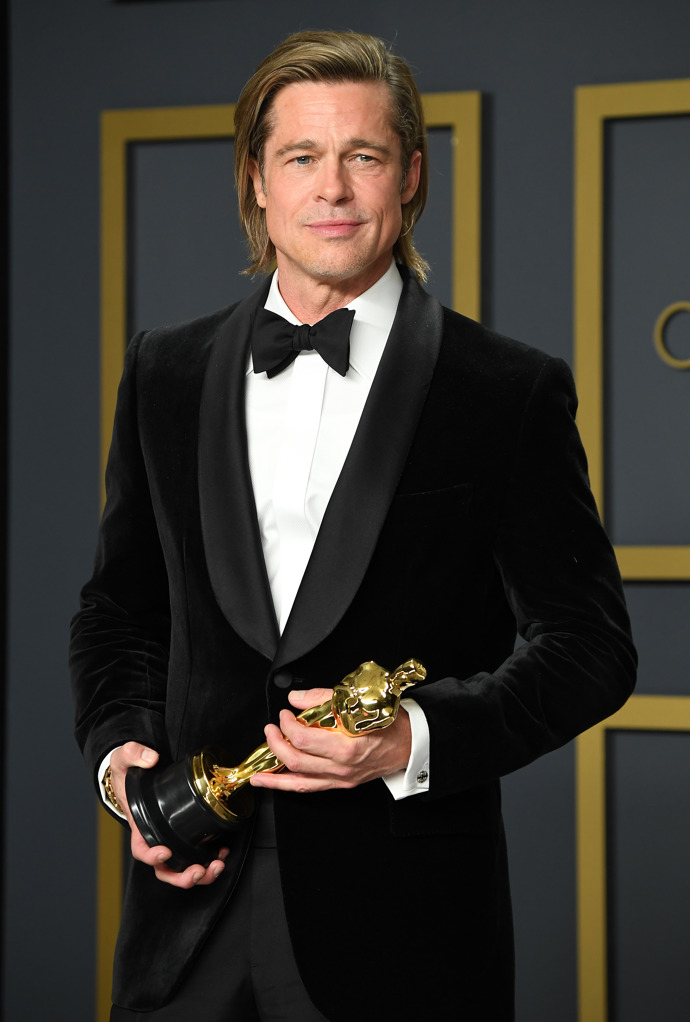  

Brad Pitt na Oscarech v roce 2020
