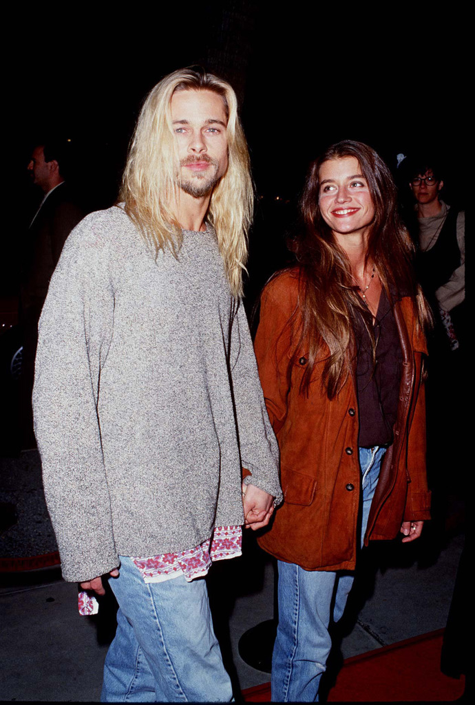  

Brad Pitt a Jitka Pohledek v roce 1994
