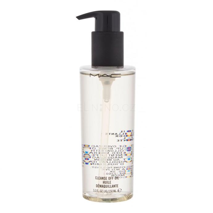 MAC Cleanse Off Oil Účinný odličovač na bázi oleje s nekomedonním složením bez alkoholu, který odličuje i voděodolný make-up, k dostání na www.parfemy-elnino.cz
