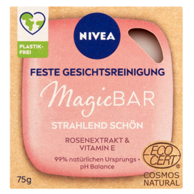 NIVEA MagicBAR Čisticí pleťové mýdlo s růží a vitamínem E zanechá vaši pleť hebkou a rozjasněnou, 132 Kč, najdete na www.lekarna.cz
NIVEA MagicBAR Čisticí pleťové mýdlo s růží a vitamínem E zanechá vaši pleť hebkou a rozjasněnou, 132 Kč, najdete na www.lekarna.cz