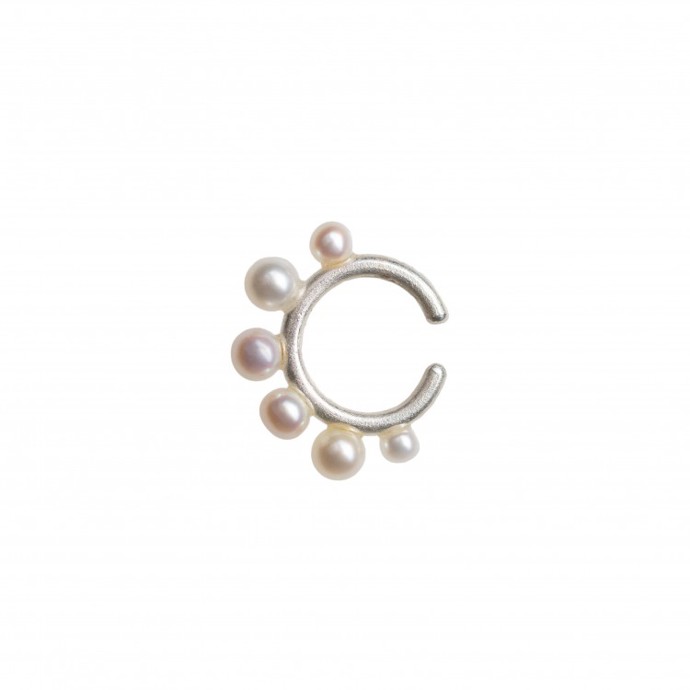 Dana Bezděková, Ear Cuff Blooming Silver
