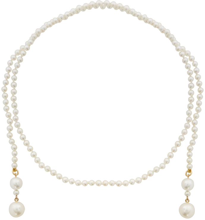Sophie Bille Brahe, Gold Pearl Peggy Giudecca Necklace
