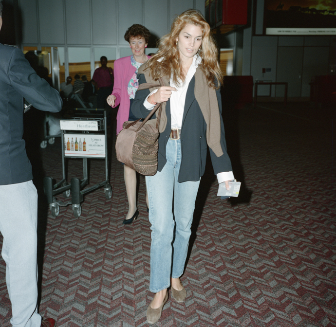  

Cindy Crawford v mom jeans. 
